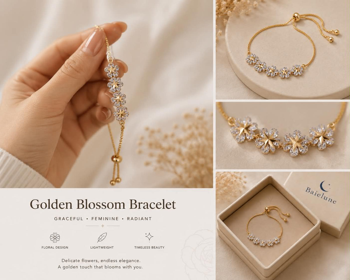 Golden Blossom Bracelet