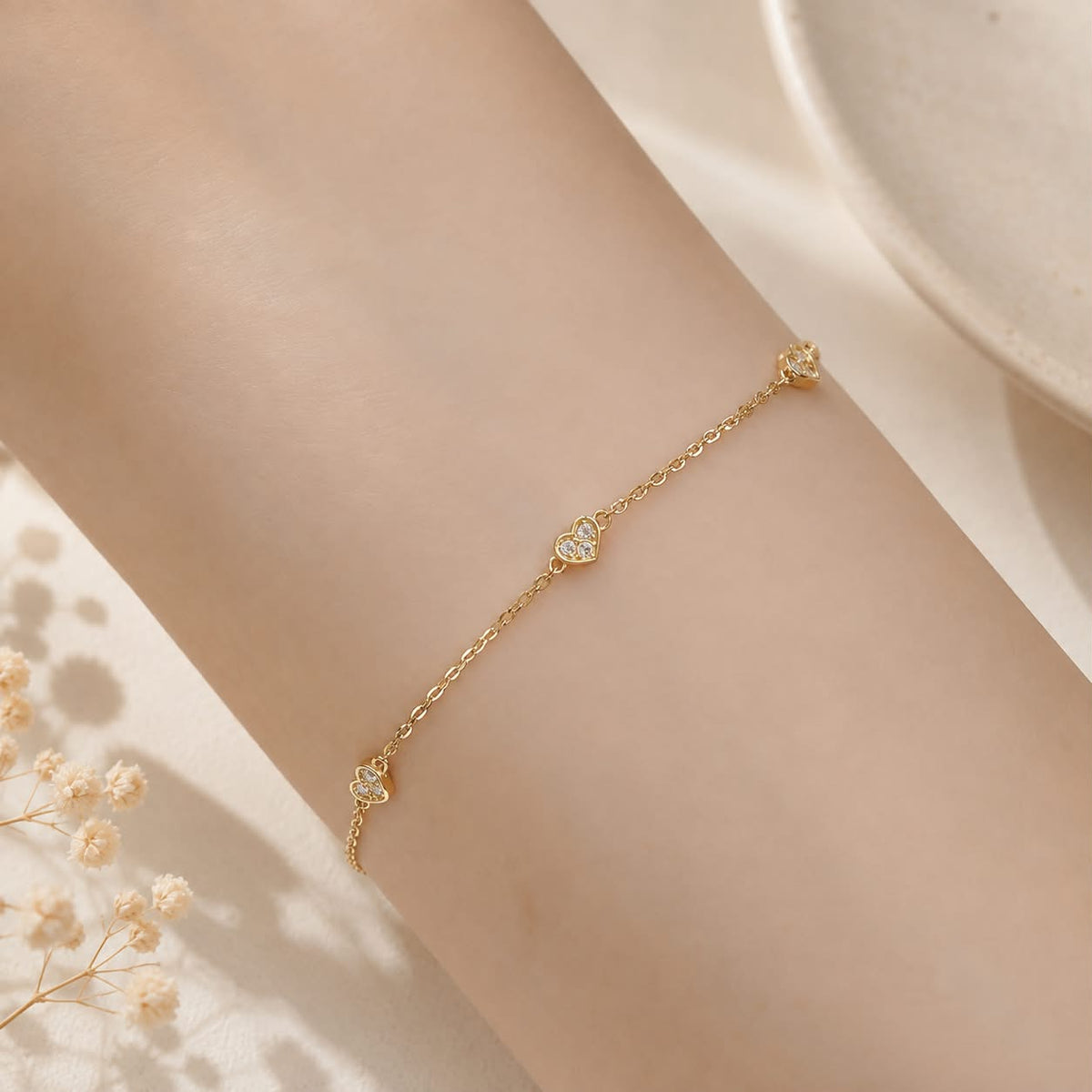 Lumiere Heart Bracelet