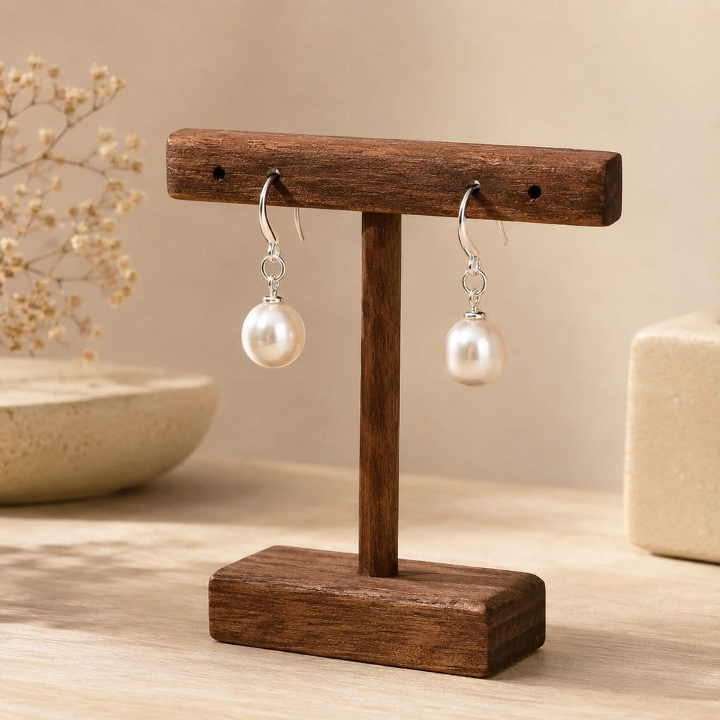 Moonlit Pearl Earrings