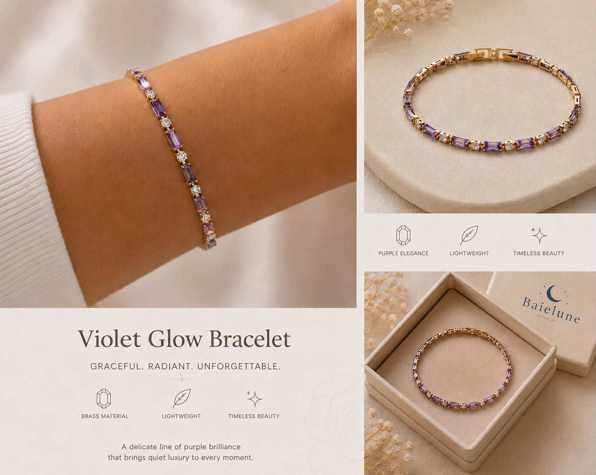 Voilet Glow Bracelet