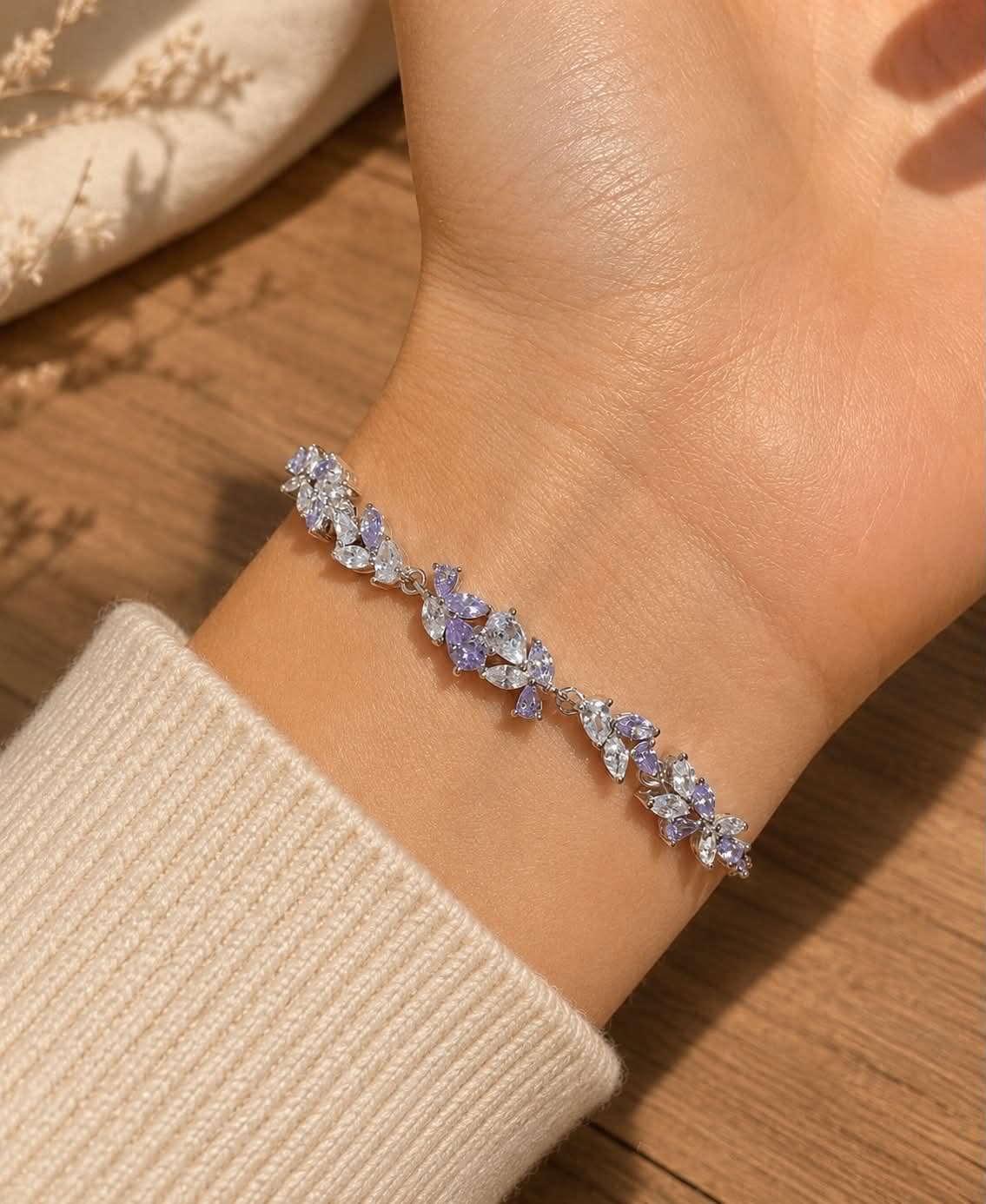 Wisteria Glow Bracelet