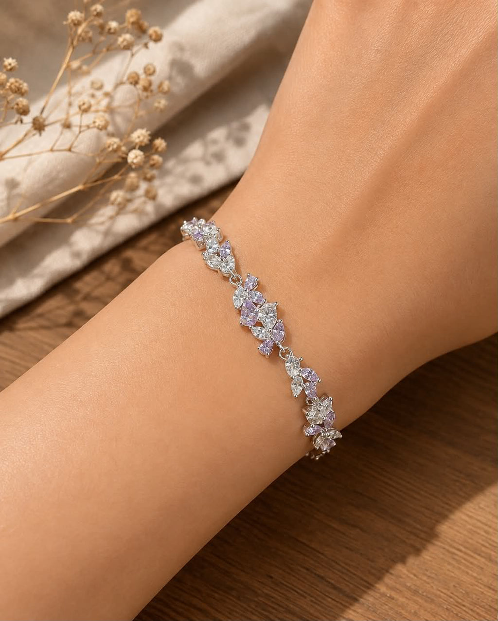 Wisteria Glow Bracelet