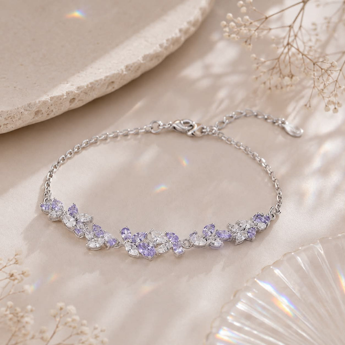 Wisteria Glow Bracelet